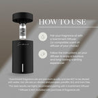 Scentiment Hotel Diffuser Oil Discovery Kit | Inspired by Elite Five Star & Luxury Hotel Scents | Aromatherapy Oils with Notes of Cardamom, Tuscan Leather, and Sandalwood (20ml, Top 5 Scents)