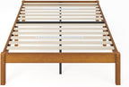 ZINUS Ellie 14 Inch King Bamboo Platform Bed Frame, Wood Slat Support, No Box Spring Needed, Easy Assembly, Brown