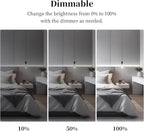 iNextStation COB LED Strip Light White 6000k 16.4FT 5M DC12V CRI 93+ Dimmable Flexible LED Tape Lights for Bedroom, Kitchen, TV Backlight, Cupboard, Wardrobe, Home Lighting Decor