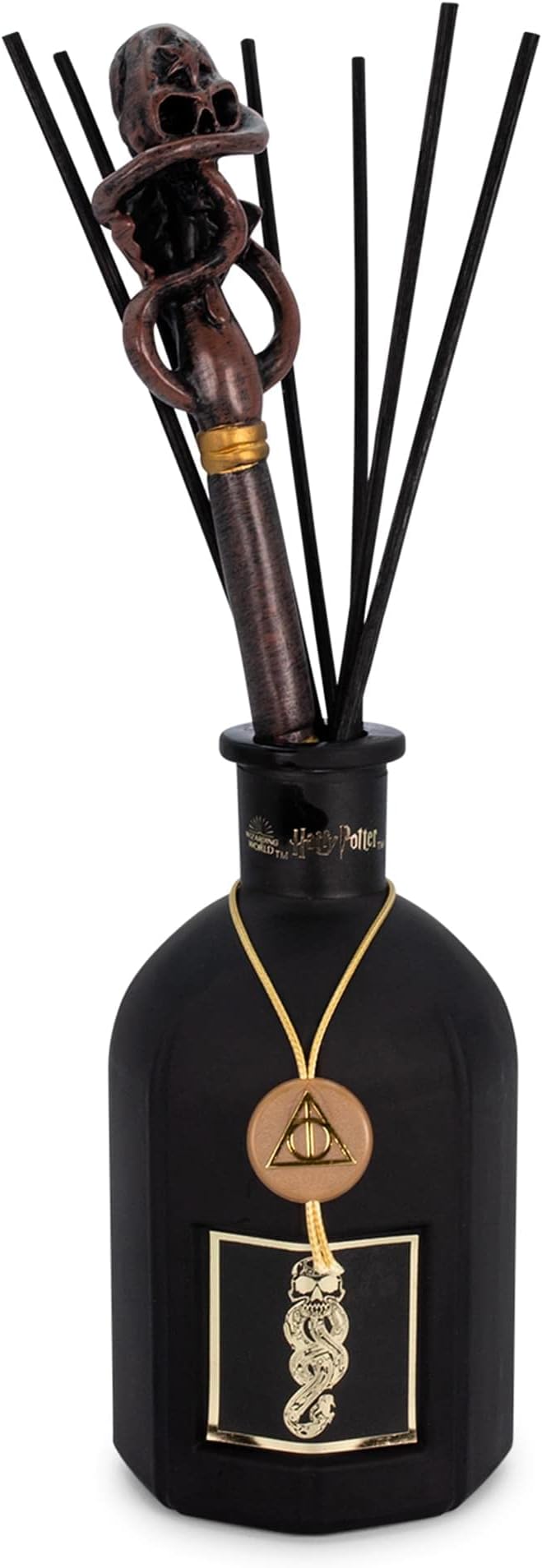 Harry Potter Death Eater Premium Reed Diffuser, Essential Oil Aroma with Unique Fragrance | Home Decor Housewarming Essentials | Wizarding World Hogwarts Gifts and Collectibles