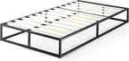 ZINUS Joseph Metal Platforma Bed Frame, Mattress Foundation, Wood Slat Support, No Box Spring Needed, Sturdy Steel Structure, Twin