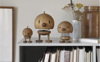 Hoptimist - Scandinavian Design - Wooden Bumble (Black Stained Oak, H: 13.5 cm x D: 10 cm)