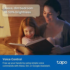 Tapo TP-Link Smart Light Bulbs, 1100 Lumens High Brightness (75W Equivalent), Matter-Certified, 16M Colors WiFi Light Bulb, Dimmable, Works w/Siri, Alexa & Google Home, A19 E26, L535E(4-Pack)