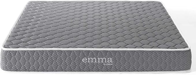 Modway Mila Firm 8" Fiberglass Free Memory Foam King Mattress