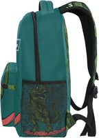 Custom Children's Name School Backpack Personalized Schoolbag Skateboard DinosaurTravel Bag for Teens Girls Boys