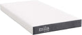 Modway Mila 6” Twin Mattress - Firm 6 Inch Twin Mattress - 10-Year Warranty ,White
