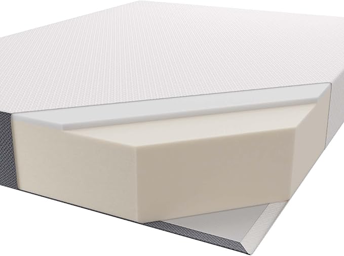 Modway Mila Firm 10" Fiberglass Free Memory Foam Queen Mattress