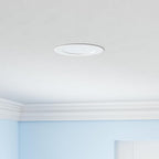zouzai 12 Pack 4 Inch Ultra-Thin LED Recessed Ceiling Light with Junction Box, 5000K Daylight, 9W Eqv 80W, Dimmable Canless Wafer Downlight, 810LM High Brightness, ETL and Energy Star Certified
