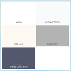 2-Pack King Size Sheet Sets - 400 Thread Count 100% Cotton Sateen - Extra Soft, Breathable & Cooling Sheets, Wrinkle Resistant, 2 Sets of Deep Pocket Bed Sheets - Indigo Dusty Blue