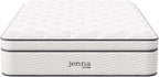 Modway Jenna 14” Innerspring and Memory Foam Full Mattress With Individually Encased Coils