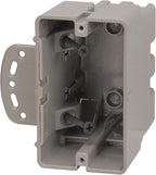 Southwire MSBMMT1G 1 Gang Multi Mount Device Box with Depth Adjustable; Heavy Duty 42lb