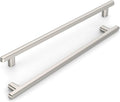 10 Pack 10 Inch(254mm) Kitchen Cabinet Handles Brushed Satin Nickel Cabinet Pulls Kitchen Cabinet Hardware Drawer Pulls for Cupboard Wardrobe
