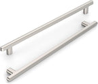 10 Pack 10 Inch(254mm) Kitchen Cabinet Handles Brushed Satin Nickel Cabinet Pulls Kitchen Cabinet Hardware Drawer Pulls for Cupboard Wardrobe