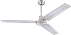 Westinghouse 7238100 Jax, Modern Industrial Style Ceiling Fan with Remote Control, 56 Inch, Brushed Nickel Finish