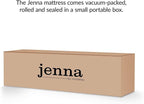 Modway Jenna 10” Innerspring and Memory Foam California King Mattress With Individually Encased Coils, White