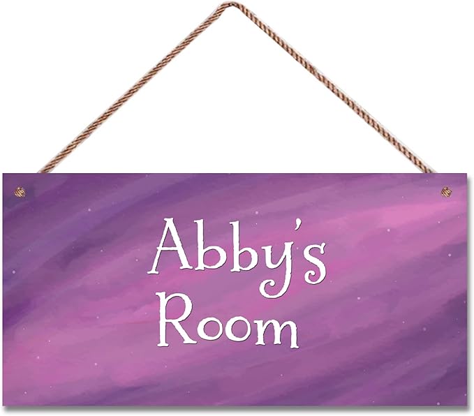 Personalized Universe Sign Funny Outer Space Themed For Kids Room Boys Bedroom Door Decor,Custom Name Stars Wall Art Decor Decorative Plate for Nursery Little Man Cave