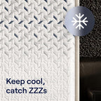 Nectar Ultra 15“ Cal King Mattress - Medium Firm - Cooling Fibers & Temperature Regulating Material - 4” Pressure Relief Layer - Zoned Ergonomic Support Layer - 365-Night Mattress Trial