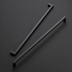 Ravinte 20 Pack 18 Inch Kitchen Square Cabinet Handles Matte Black Pulls Black Drawer Pulls Kitchen Cabinet Hardware Handles