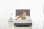 Queen Size Mattress - 10 Inch Cool Memory Foam & Spring Hybrid Mattress with Breathable Cover - Comfort Plush Euro Pillow Top - Rolled in a Box - Oliver & Smith