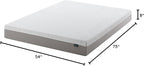 ZINUS 8 Inch Ultima Memory Foam Mattress [New Version], Full, Fiberglass Free, Medium Firm Feel, Breathable Airflow Memory Foam, Certified Safe Foams & Fabric, Mattress in A Box