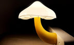 iBetterLife Sensor LED Mushroom Night Light Plug-in Wall Dream Bed Room Nightlight for Adults Kids Cute Mushroom Lamp Cottagecore Decor for Bedroom, Bathroom, Stairs, Hallway Corridor, Warm White