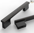 Asidrama 10 Pack 4 Inch(102mm) Oil Rubbed Bronze Kitchen Cabinet Handles, Cabinet Pulls Kitchen Cabinet Hardware for Cupboard Drawer Pulls