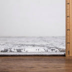 Keen Home Design Area Rugs - 3x5 Non-Shedding, Abstract Rugs for Kitchen, Living Room, Bedroom, Dining Room, Entryway - Size: 3' x 5', Abstract Cream/Grey