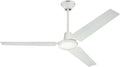 Westinghouse Westinghouse 7812700 Jax, Modern Industrial Style Ceiling Fan and Wall Control, 56 Inch, White Finish