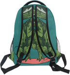 Custom Children's Name School Backpack Personalized Schoolbag Skateboard DinosaurTravel Bag for Teens Girls Boys