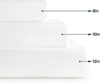 ZINUS 12 Inch Green Tea Essential Memory Foam Mattress, Queen, Mattress in A Box, Affordable Mattress, CertiPUR-US Certified