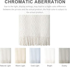 BOURINA Off White Throw Blanket 60x80 Inches Throw Textured Solid Soft Sofa Throw Couch Knitted Decorative Blanket