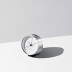 Georg Jensen Henning Koppel Non Ticking Desk Clock with Alarm, 3.94 Inch