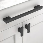 Asidrama 20 Pack 7 Inch(177mm) Matte Black Kitchen Cabinet Handles, Cabinet Pulls Kitchen Cabinet Hardware for Cupboard Drawer Pulls