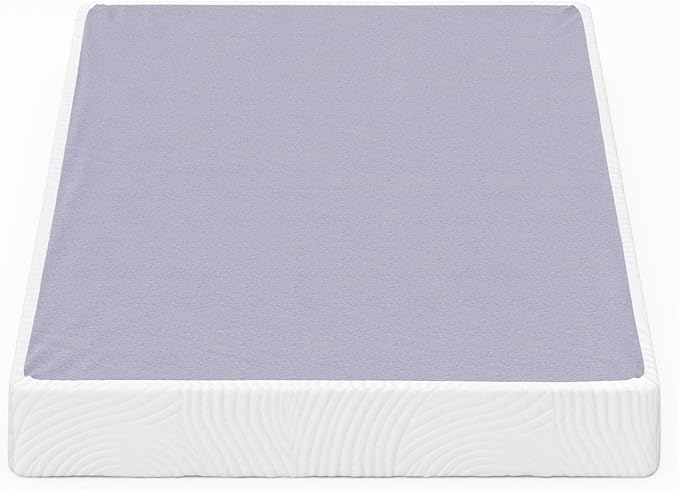 ZINUS Edgar 8 Inch Bamboo Box Spring, Mattress Foundation, Sturdy Bamboo Structure, Low Profile, Easy Assembly, Full
