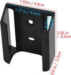 CENMING Ceiling Fan Remote Control Wall Mount Holder for Hampton Bay Home Decorators Collection Thermostatic Remote Model HD3 2AAZPHD3 KUJCE10320 TR222A 68108 98108 UC7225T (2 Pack)