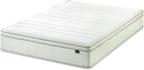 ZINUS 12 Inch Foam and Spring Mattress, Full, CertiPUR-US Certified Foams, Mattress in A Box, White