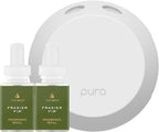 Thymes Pura Refills – 2 Pack of Oil Diffuser Scents – Long-Lasting Pura Diffuser Refills – Premium Home Fragrance – Notes Siberian Fir Needles, Cedarwood & Sandalwood (Frasier Fir, Pack of 2)