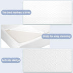 PayLessHere 12 Inch Gel Memory Foam Mattress/Bed-in-a-Box/Medium Firm Mattress with Removable Cover Fiberglass Free Home Furniture CertiPUR-US Certified/Pressure Relieving (King)