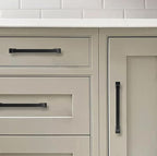 Khtumeware 6 Pack Matte Black Cabinet Handles: 10 Inch Pulls for Cabinets and Drawers
