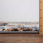 Keen Home Design Area Runner Rugs - 2x12 Non-Shedding, Abstract Runner for Kitchen, Living Room, Bedroom, Dining Room, Entryway - Size: 2'8" x 11'11", Multi