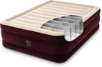 Intex Comfort Dura-Beam Airbed Internal Electric Pump Bed Height Elevated (2020 Model)