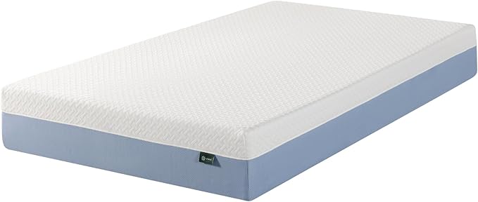 ZINUS 10 Inch Twin Cooling Essential Memory Foam Mattress [NewVersion], Fiberglass Free, Medium Feel, Breathable Cooling Layers, Certified Safe Materials