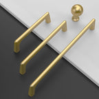 Amerdeco 30 Pack Brushed Gold Cabinet Pulls 5 Inch(128MM) Hole Centers Kitchen Cabinet Handles Hardware Kitchen Handles for Cabinets Cupboard Handles Drawer Pulls ZH0041