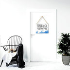 Inspirational Nautical Decor Mightier Than The Waves of The Sea Psalm 93:4 Scripture Wooden Hanging Sign Christian Gift for Baby Kids Girl Boy Nursery Teen Room Bible Verse Wall Art 10 x 8 Inches