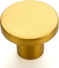 Ravinte 55 Pack Cabinet Knobs Gold Kitchen Cabinet Knobs Round Dresser Drawer Pulls Closet Door Pulls 1-1/5 Inch