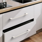 10 Pack Nickel Cabinet Pulls - 6.25 Inch Brushed Satin Nickel Cabinet Handles for Dressers and Kitchen Cabinets