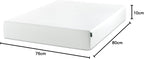 ZINUS 10 Inch Green Tea Memory Foam Mattress, King, Fiberglass Free, Patented Custom Contour Support, Sturdy Base Foam, CertiPUR-US Certified, Mattress in A Box, White