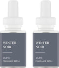 PuraHome Scent Refill - Smart Home Air Diffuser - Up to 120-Hours of Luxury Fragrance per Refill - Home Essential - Clean & Safe Diffuser Fragrance - 2 Pack, Winter Noir