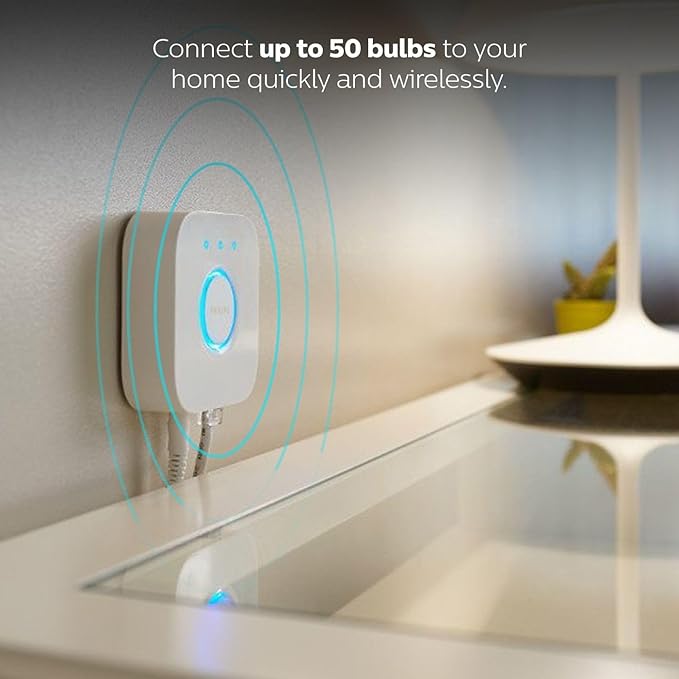 Philips Hue Indoor 6-Foot Smart LED Light Strip Plus Base Kit - Color-Changing Single Color Effect - 1 Pack - Control with Hue App - Works with Alexa, Google Assistant and Apple HomeKit (Pack of 4)