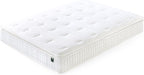 ZINUS 13 Inch Euro Top Pocket Spring Hybrid Mattress, Full, Pressure Relief, Pocket Innersprings for Motion Isolation, Mattress in A Box